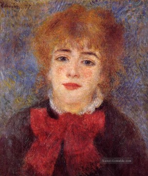  Renoir Malerei - Porträt von Jeanne Samary Pierre Auguste Renoir